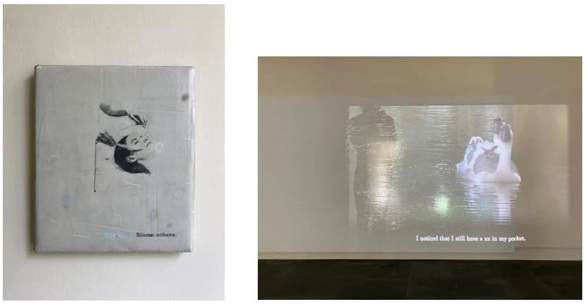 Lee Kit, Retain a Desolate Face, 2022, exhibition view, Kuandu Museum of Fine Arts. Photo: Lin Pei-Yao.