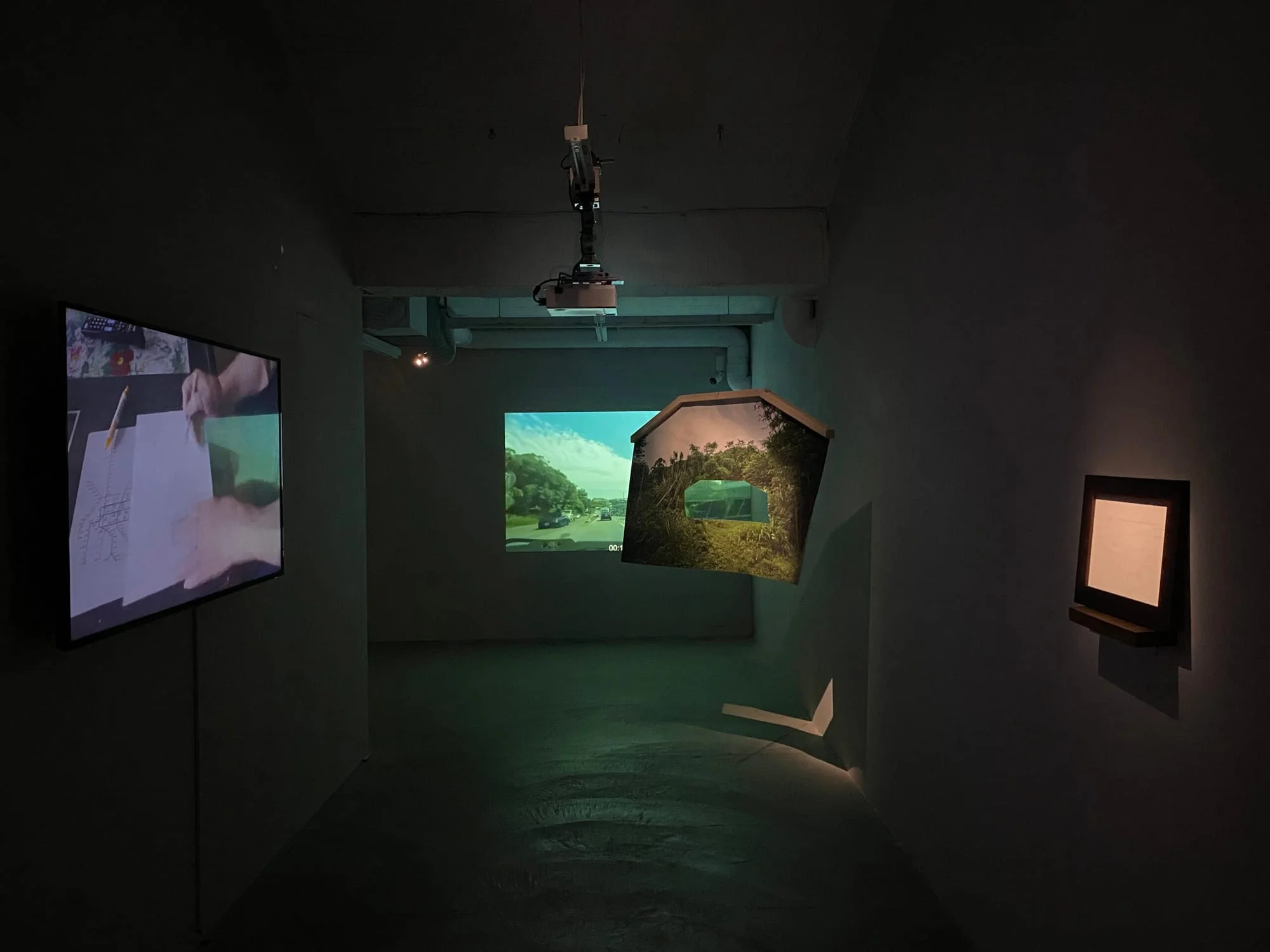 Jui-Tsz Shiu, Lost House, 2020, exhibition view, The Ways to Pack, FreeS Art Space, 2023. Photo: Lin Pei-Yao.