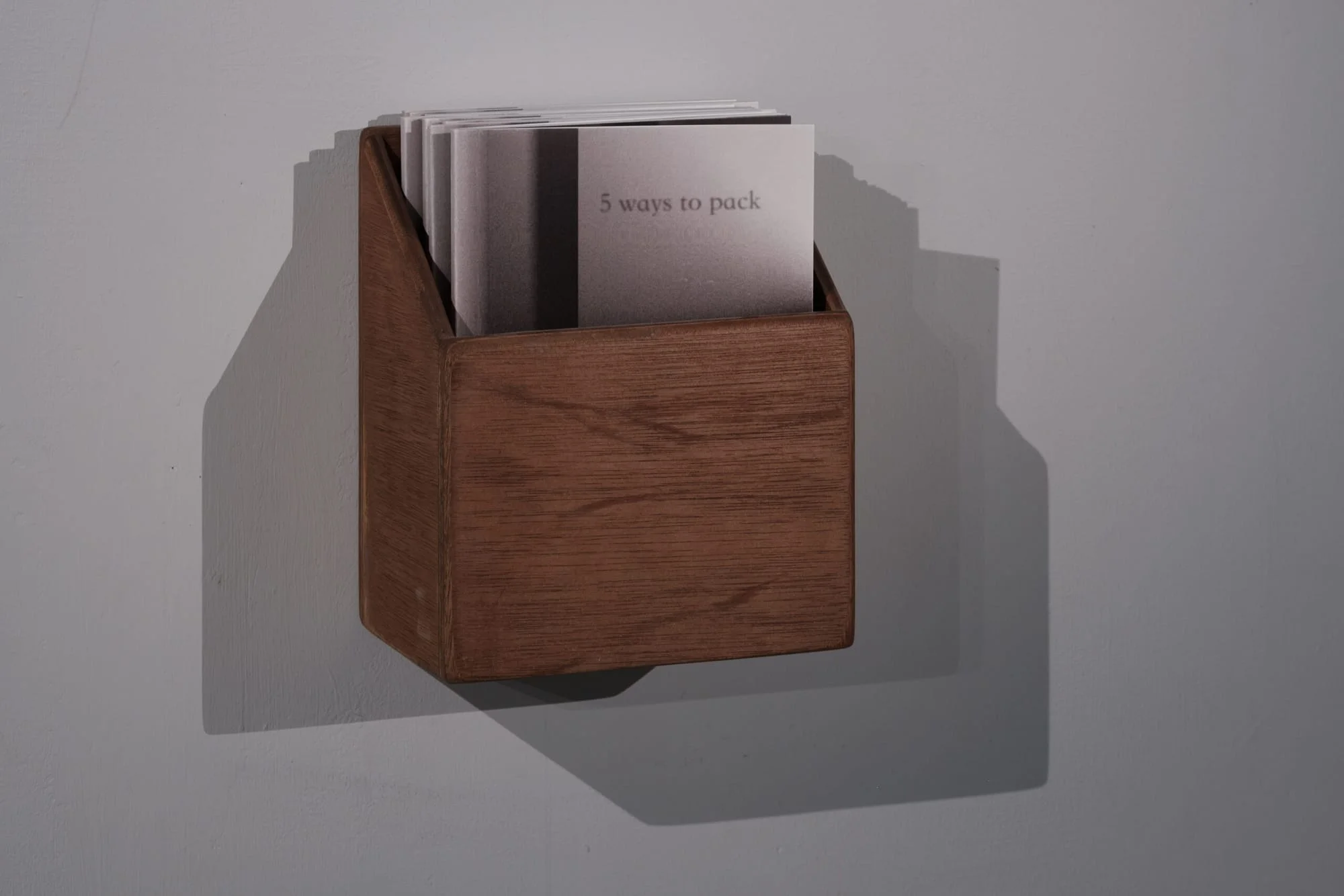 Jui-Tsz Shiu, 5 Ways to Pack, 2021, exhibition view, The Ways to Pack, FreeS Art Space, 2023. Photo: Courtesy of the artist.